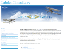 Tablet Screenshot of lahdenilmasilta.fi